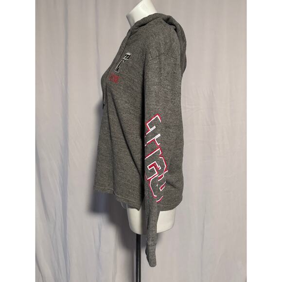 Victoria’s Secret PINK Texas Tech TT Hoodie Gray - M - Picture 3 of 7